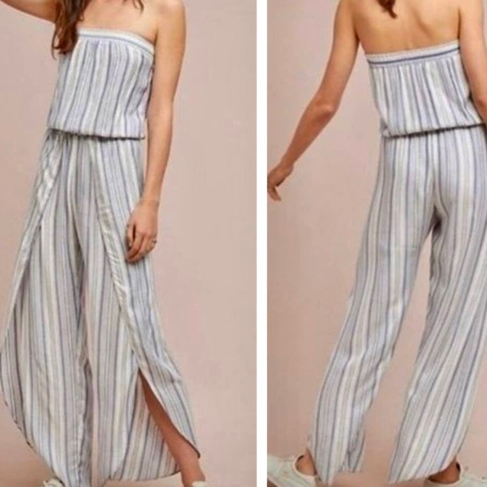 Drew striped jumpsuit